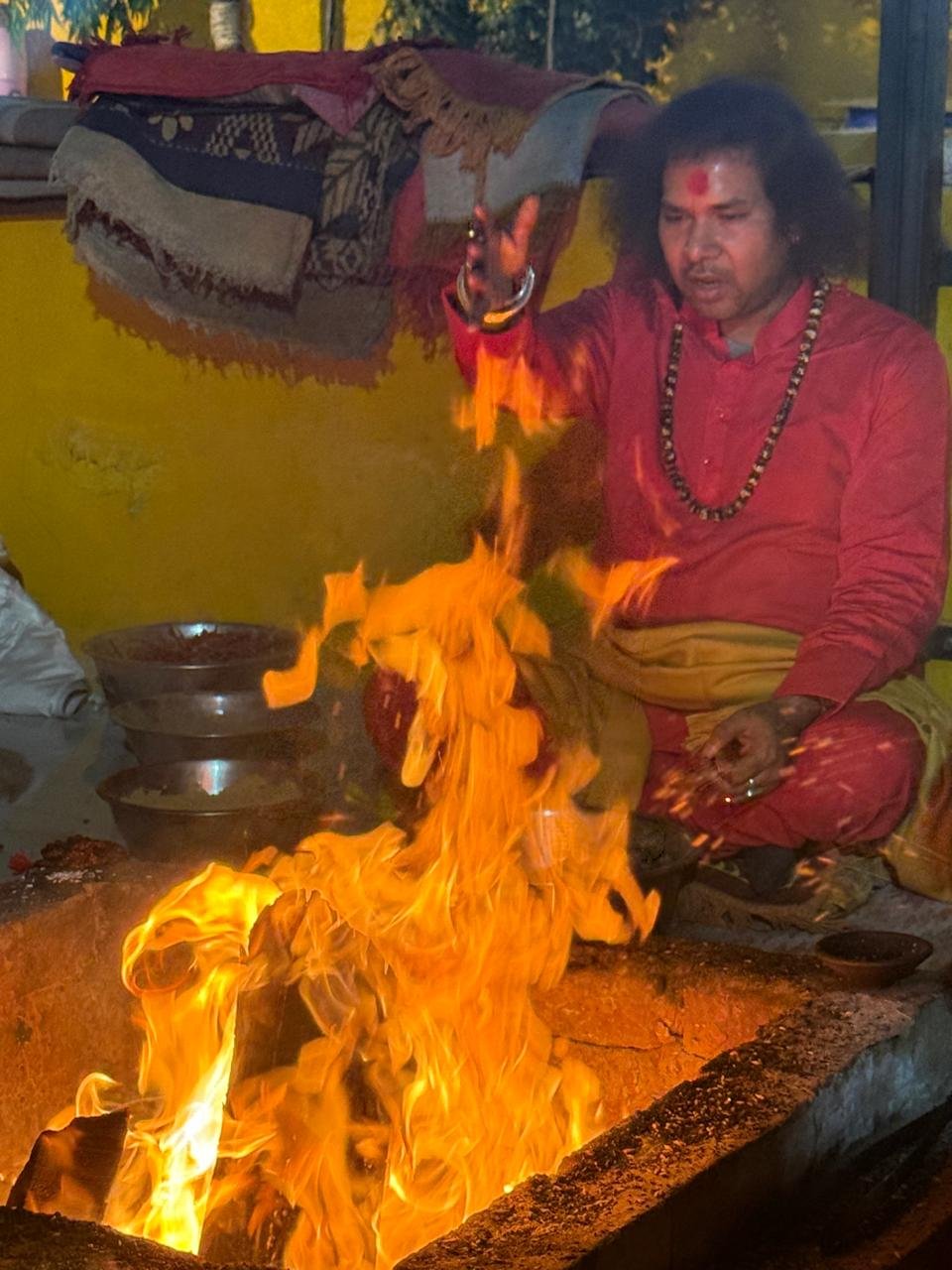 माँ बगलामुखी हवन